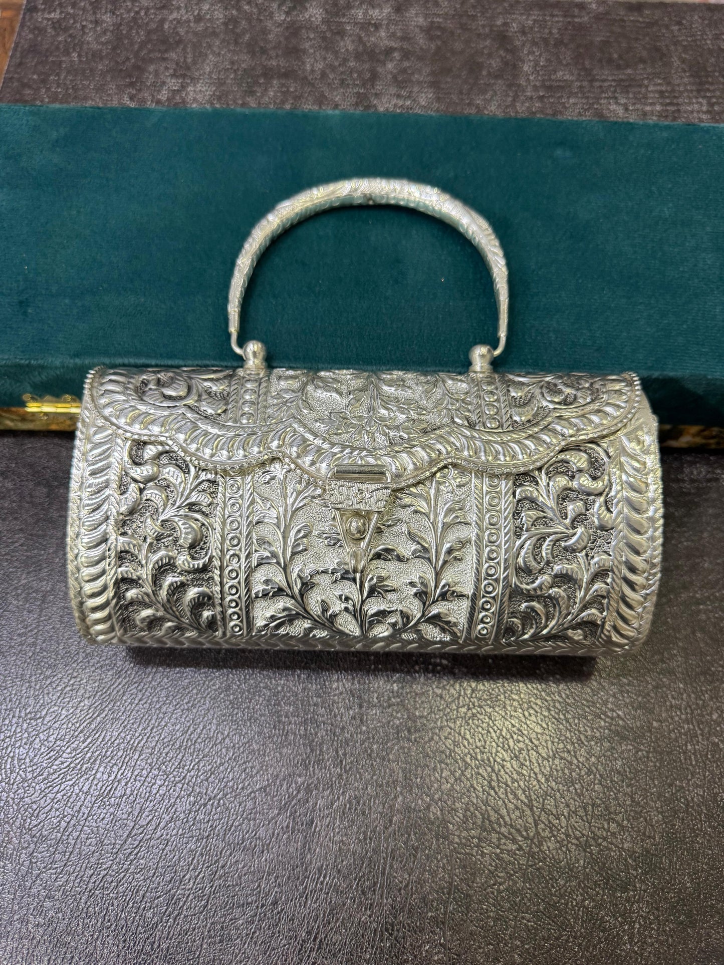 Pure silver purse