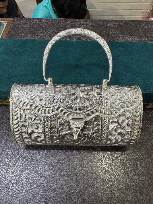 Pure silver purse